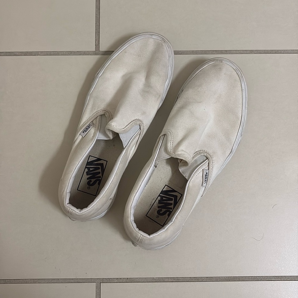 White Vans (Women’s 8.5, Men’s 7)